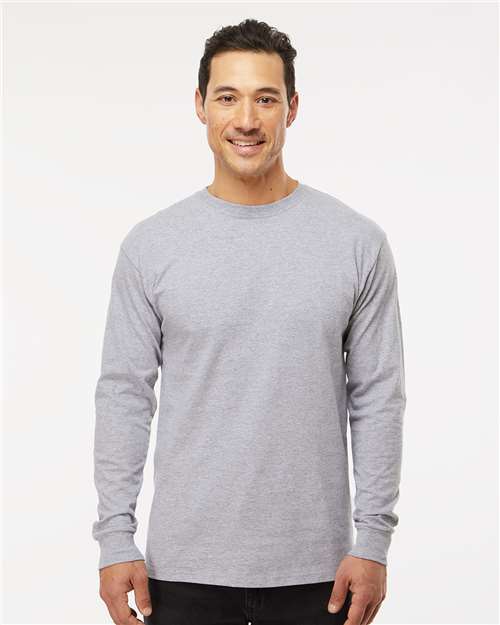 M&O - Unisex Gold Soft Touch Long Sleeve T-Shirt - 4820
