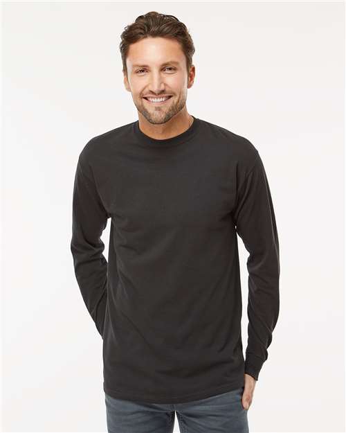 M&O - Unisex Gold Soft Touch Long Sleeve T-Shirt - 4820