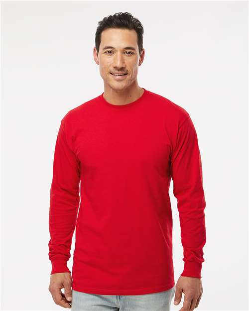 M&O - Unisex Gold Soft Touch Long Sleeve T-Shirt - 4820