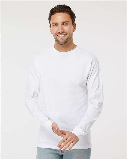 M&O - Unisex Gold Soft Touch Long Sleeve T-Shirt - 4820