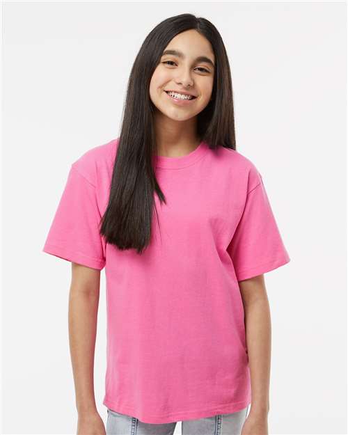 M&O - Youth Gold Soft Touch T-Shirt - 4850