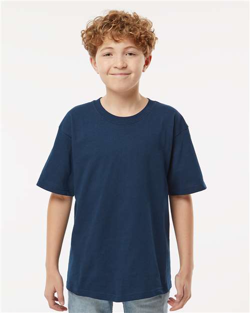 M&O - Youth Gold Soft Touch T-Shirt - 4850