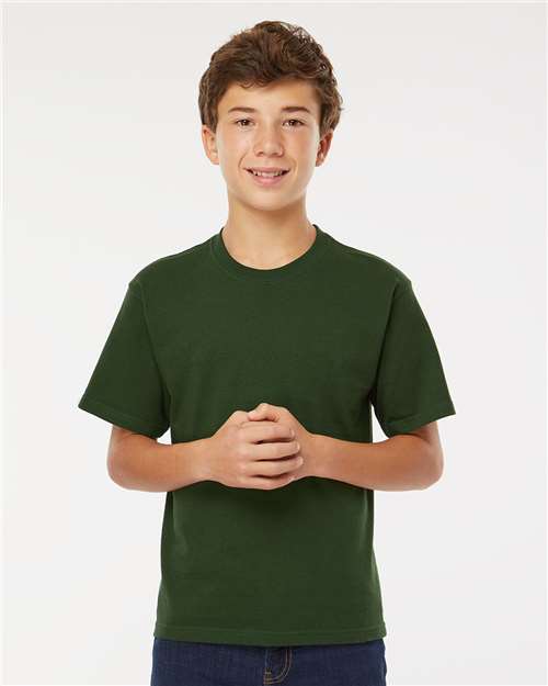 M&O - Youth Gold Soft Touch T-Shirt - 4850