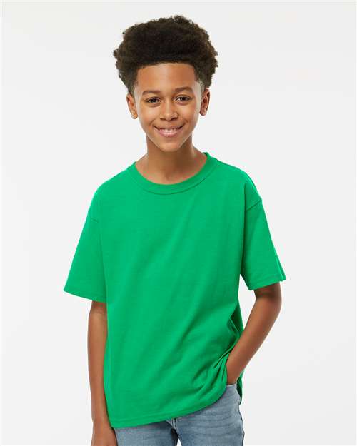 M&O - Youth Gold Soft Touch T-Shirt - 4850