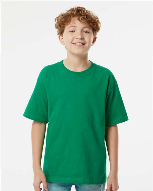 M&O - Youth Gold Soft Touch T-Shirt - 4850