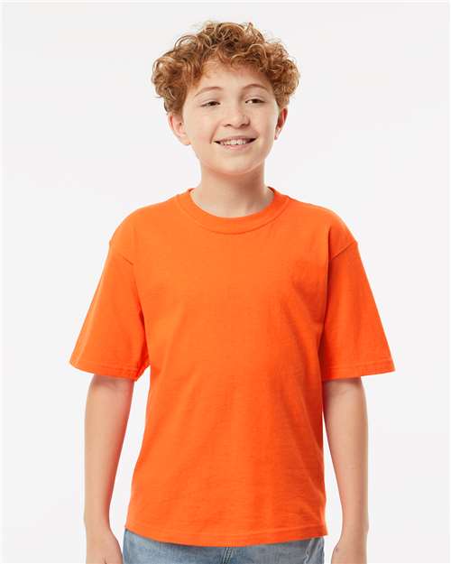 M&O - Youth Gold Soft Touch T-Shirt - 4850