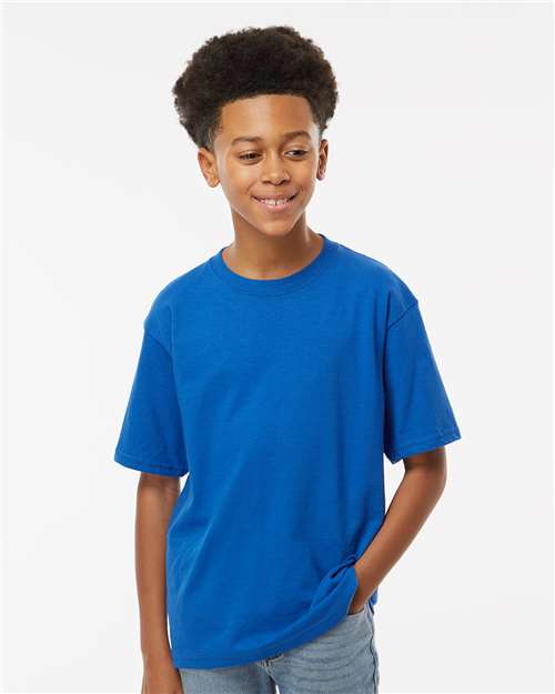 M&O - Youth Gold Soft Touch T-Shirt - 4850