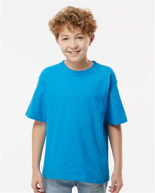 M&O - Youth Gold Soft Touch T-Shirt - 4850