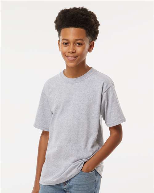 M&O - Youth Gold Soft Touch T-Shirt - 4850