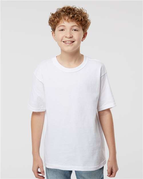 M&O - Youth Gold Soft Touch T-Shirt - 4850