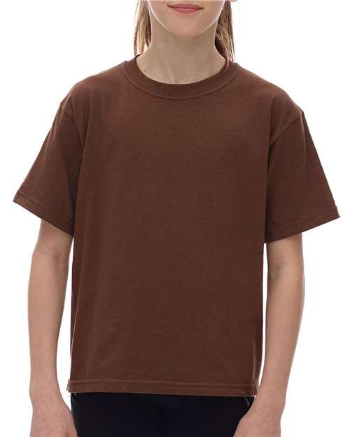 M&O - Youth Gold Soft Touch T-Shirt - 4850