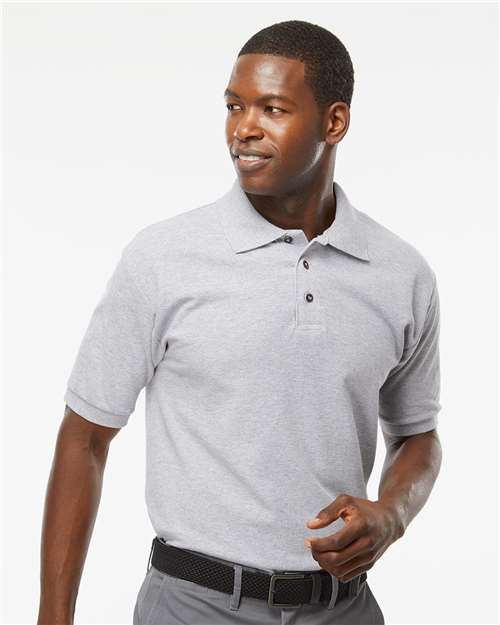 M&O - Ring-Spun Piqué Polo - 7002