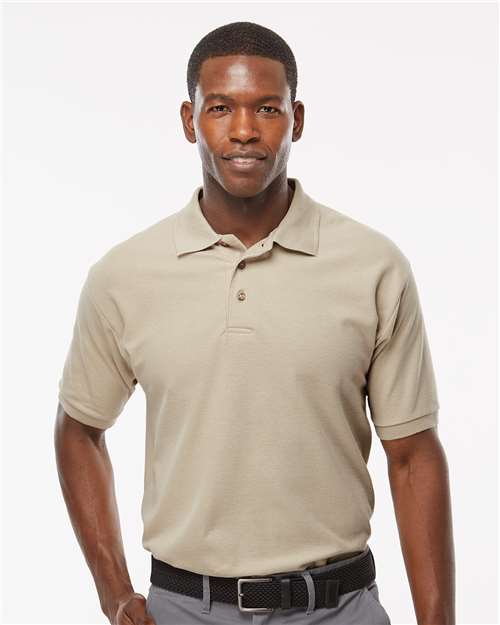 M&O - Ring-Spun Piqué Polo - 7002