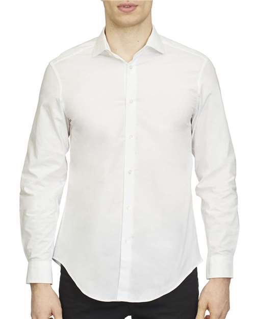 Calvin Klein - Chemise en coton extensible à M/L pour hommes - 18CC109