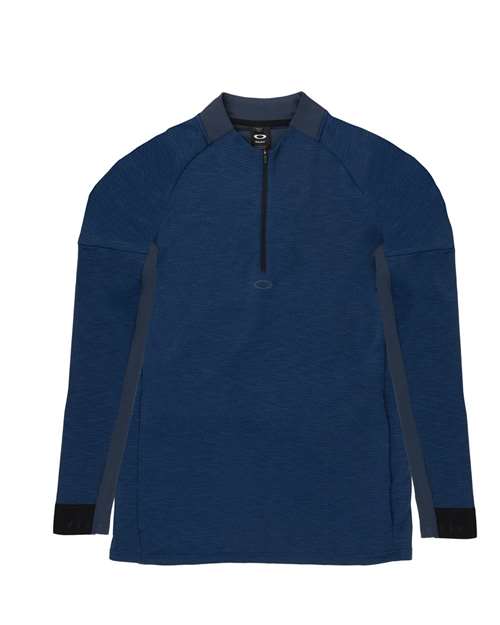 Oakley - Knockdown Mixed Fleece Quarter-Zip Pullover - 461724