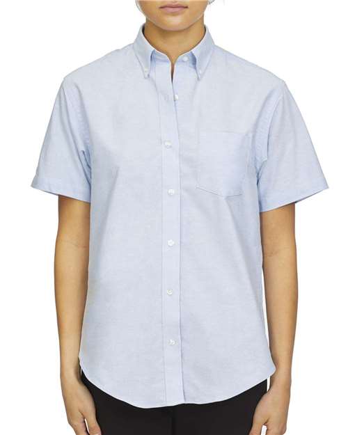 Van Heusen - Women's Oxford Short Sleeve Shirt - 18CV301