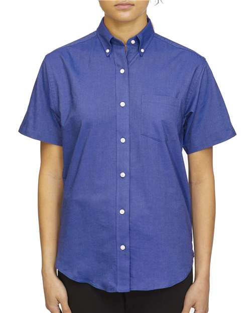 Van Heusen - Women's Oxford Short Sleeve Shirt - 18CV301