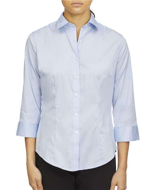 Van Heusen - Women's Three-Quarter Sleeve Twill Shirt - 18CV304