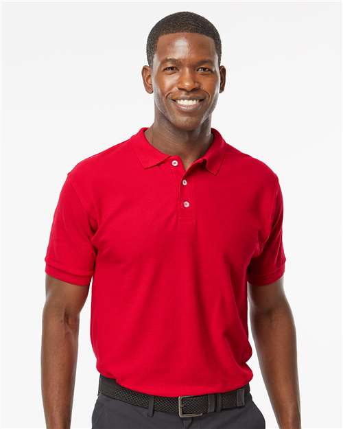 M&O - Soft Touch Polo - 7006