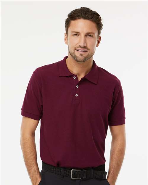 M&O - Soft Touch Polo - 7006