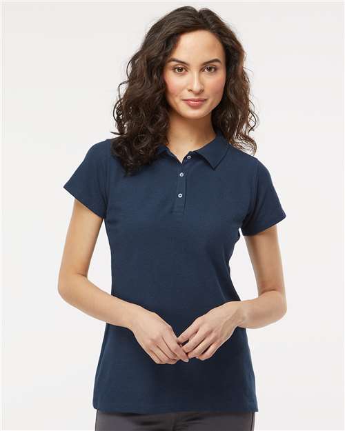 M&O Women's Soft Touch Polo 7007 Polo T shirts For Ladies