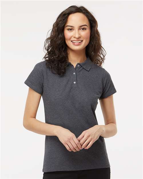 M&O - Women's Soft Touch Polo - 7007