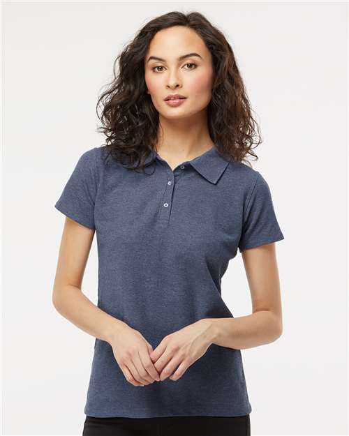 M&O - Women's Soft Touch Polo - 7007