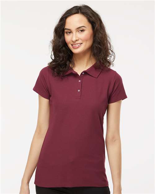 M&O - Women's Soft Touch Polo - 7007