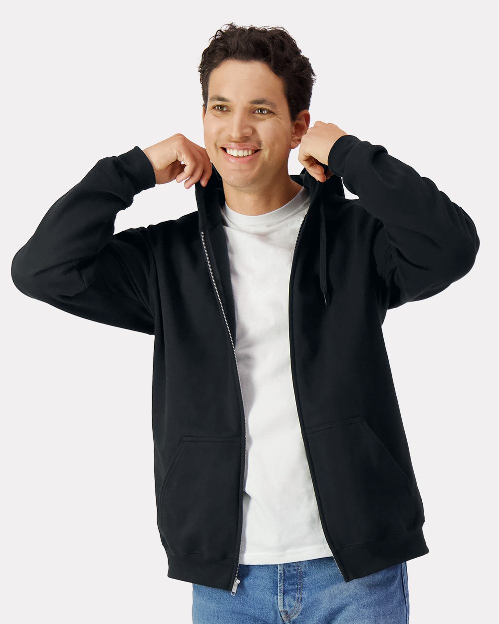 Gildan - Unisex Softstyle® Midweight Full-Zip Hooded Sweatshirt - SF600