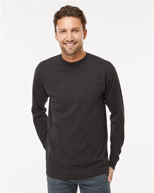 M&O - Unisex Gold Soft Touch Long Sleeve T-Shirt - 4820