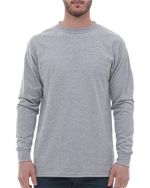 M&O - Ring-Spun Long Sleeve T-Shirt - 5520