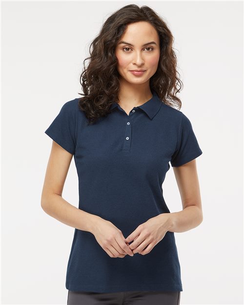 M&O - Women's Soft Touch Polo - 7007