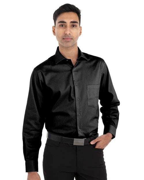 Van Heusen - Chemise extensible à M/L avec col souple pour hommes - 18CV315