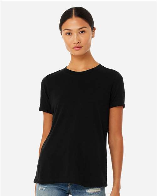 BELLA + CANVAS - T-shirt CVC cendré à coupe décontractée pour femmes - 6400CVC